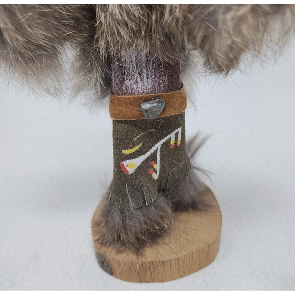 Vintage N. Desiderio Navajo "Antelope" Dancer Kachina Katsina Doll 7.5" - Picture 12 of 14